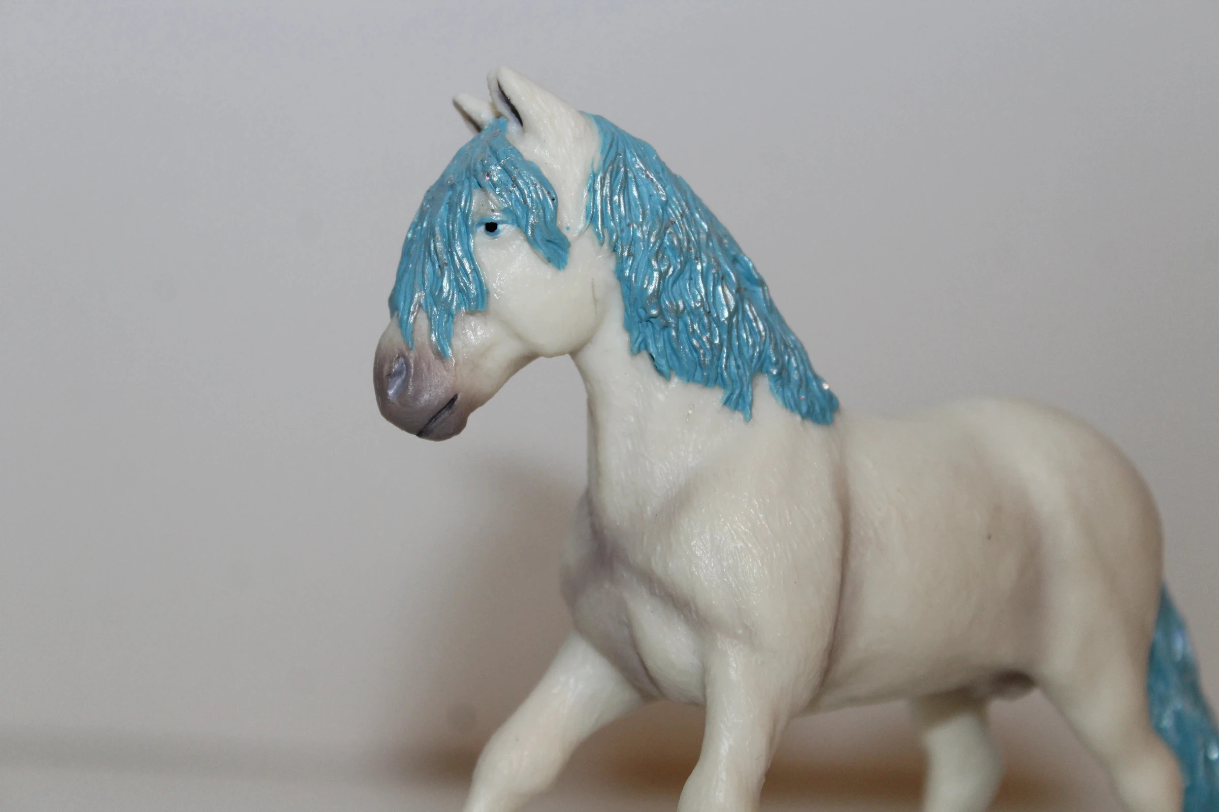 Figuur Paard met blauwe manen - Papo – photo 2